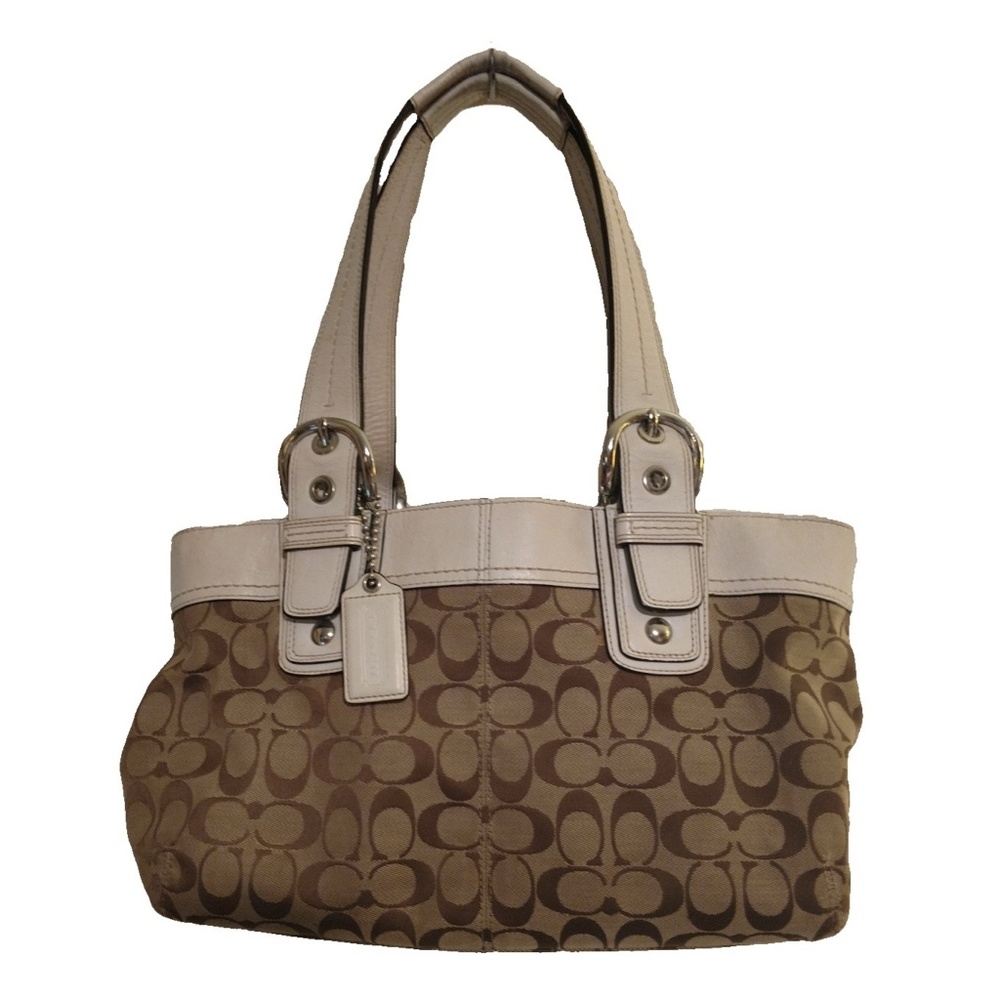 Coach Signature Satchel - Picture 3 of 8